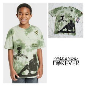 Boys' Marvel Wakanda Forever T Shirt, 3KIDM-AM